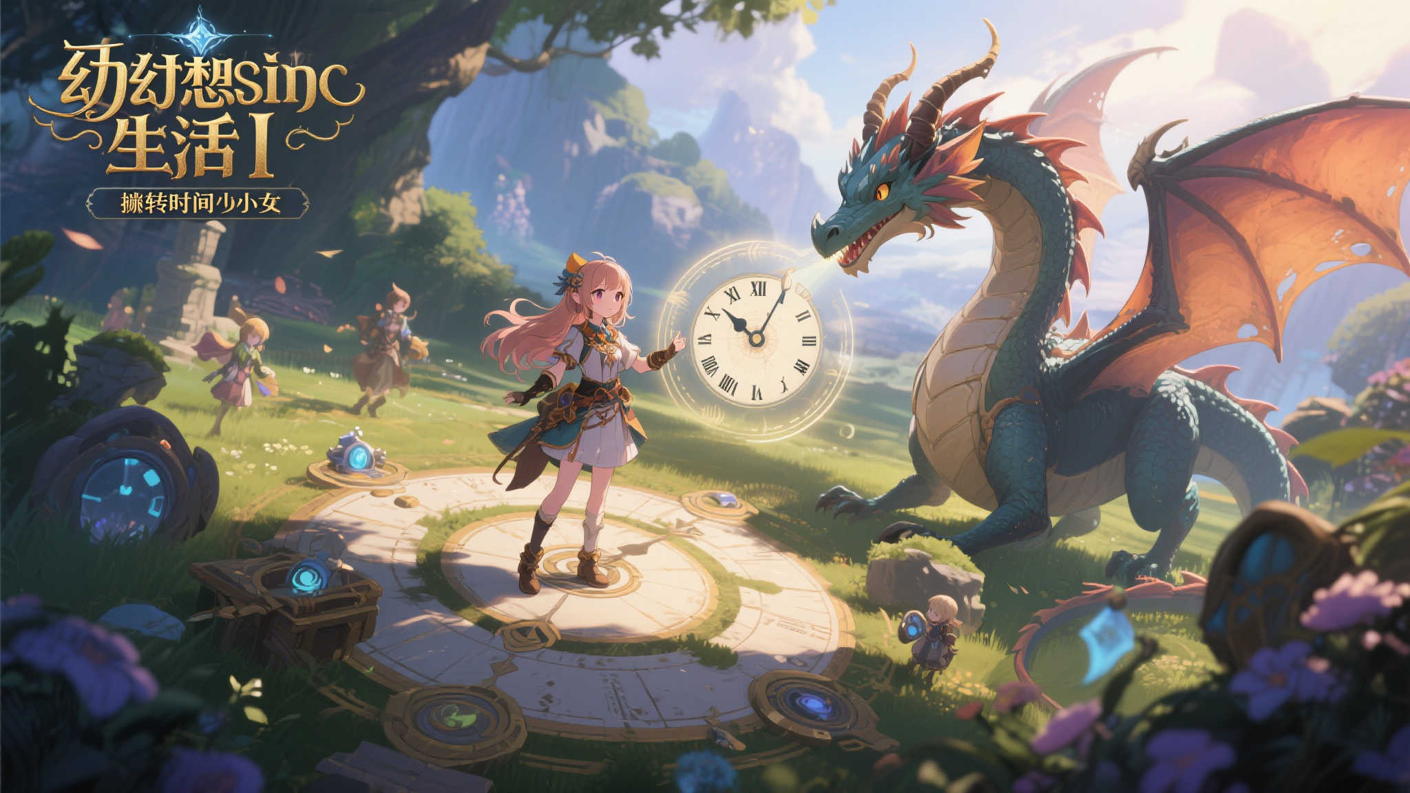 备受好评RPG《幻想生活i：旋转龙与时间窃贼少女》正式发售