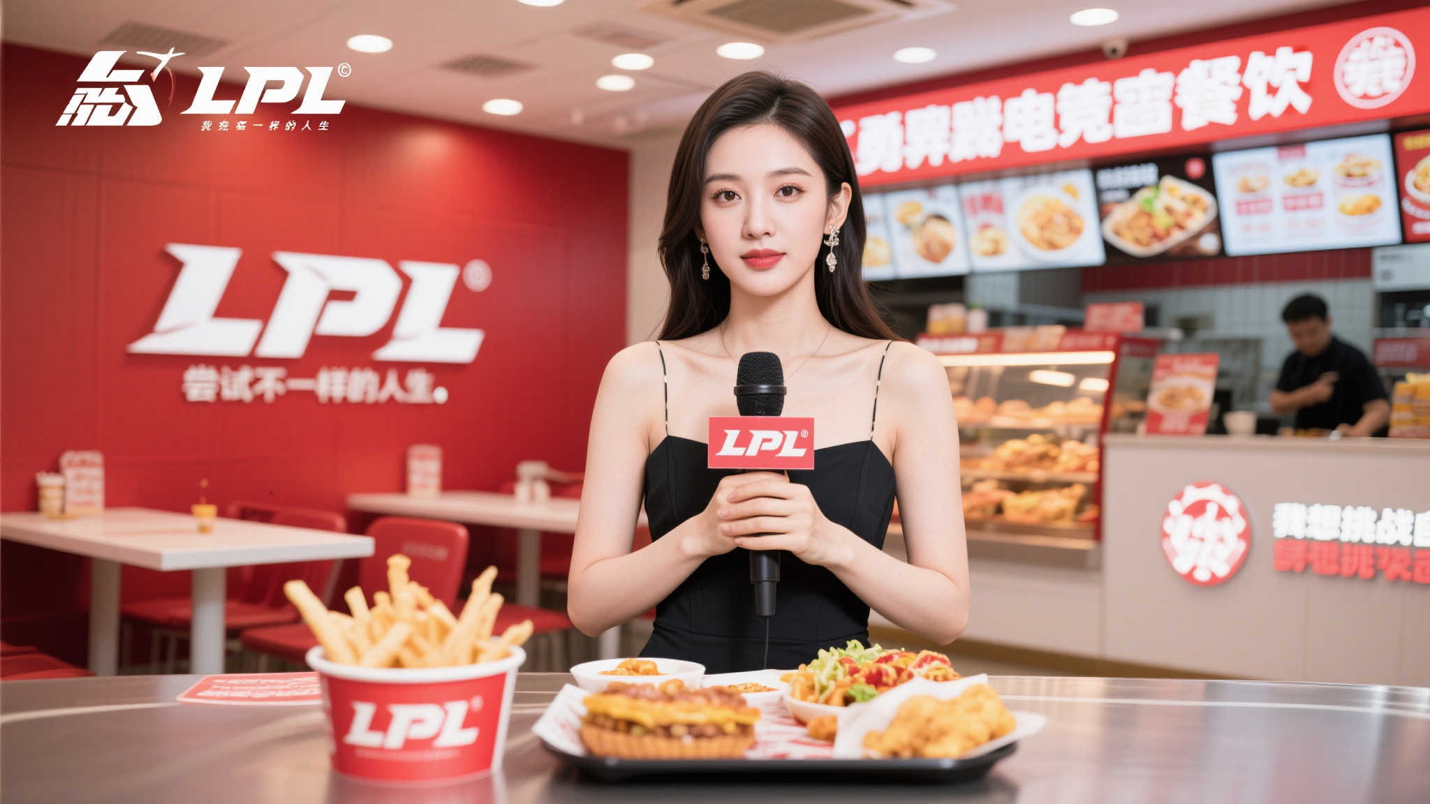 从LPL舞台到快餐摊:前《英雄联盟》女主持日赚破万! 从LPL舞台到快餐摊:前《英雄联盟》女主持日赚破万!